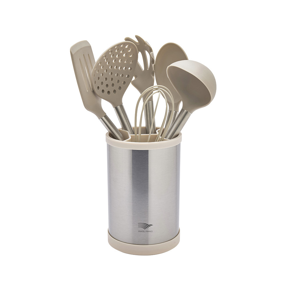 6 ustensiles et leur support