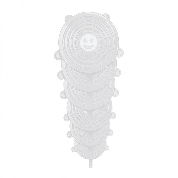 Lot de 6 couvercles extensibles