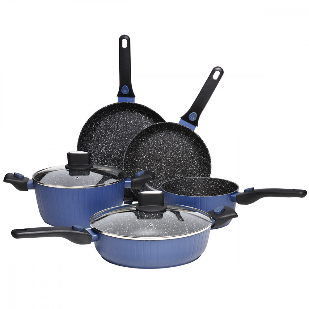 Batterie de cuisine 7 pièces "Minéral"