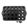 Maxi moule 24 mini muffins fond amovible