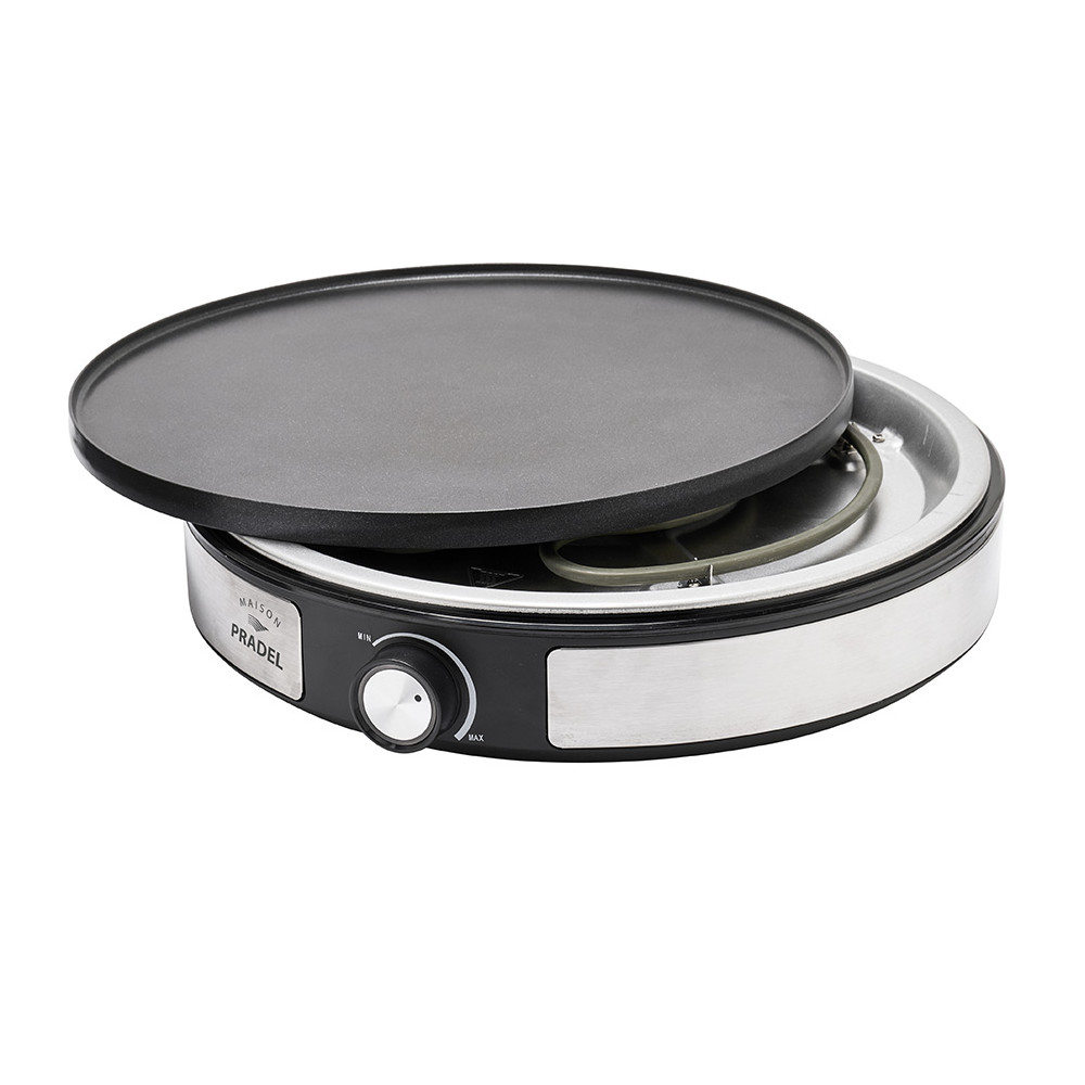 Crêpière électrique réversible