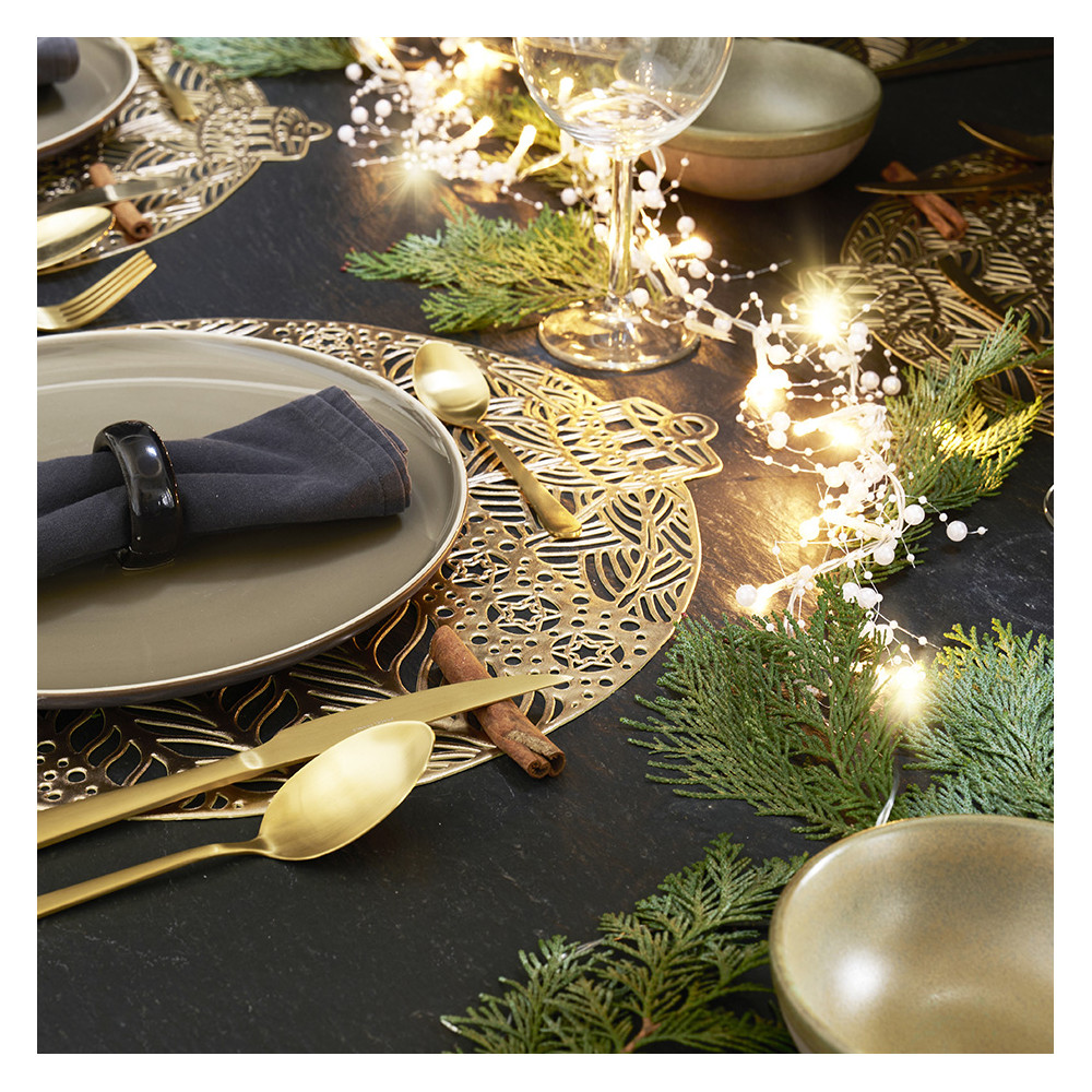 Guirlande perlée lumineuse