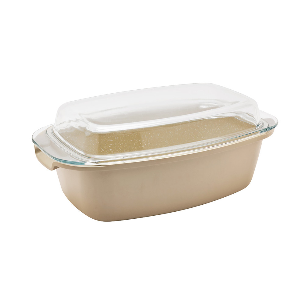 Plat four et son couvercle "ORGANIC"