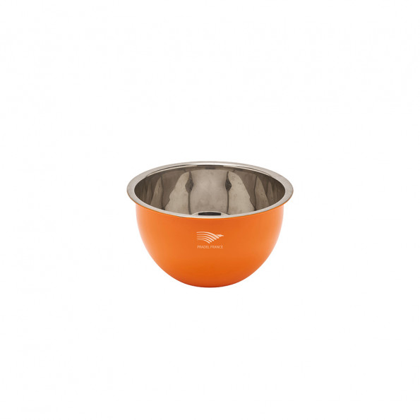 Lot de 3 saladiers inox multicolores avec couvercles