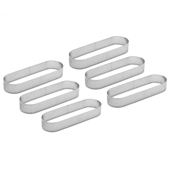 6 cercles à éclairs perforés