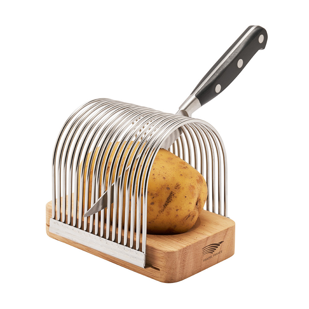 Découpe pomme de terre éventail