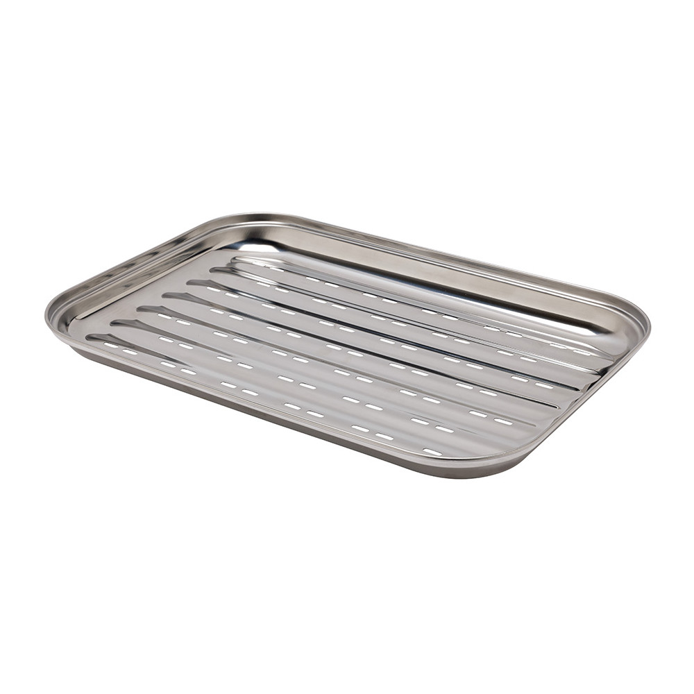 Plat barbecue perforé