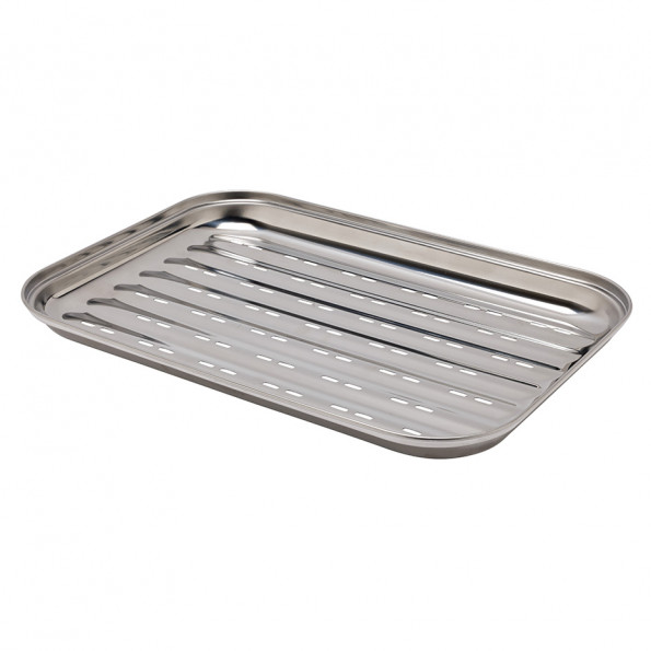 Plat barbecue perforé