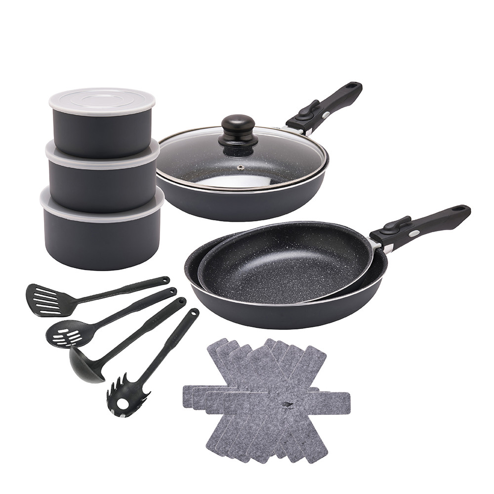 Batterie de cuisine 20 pièces "Gourmet"