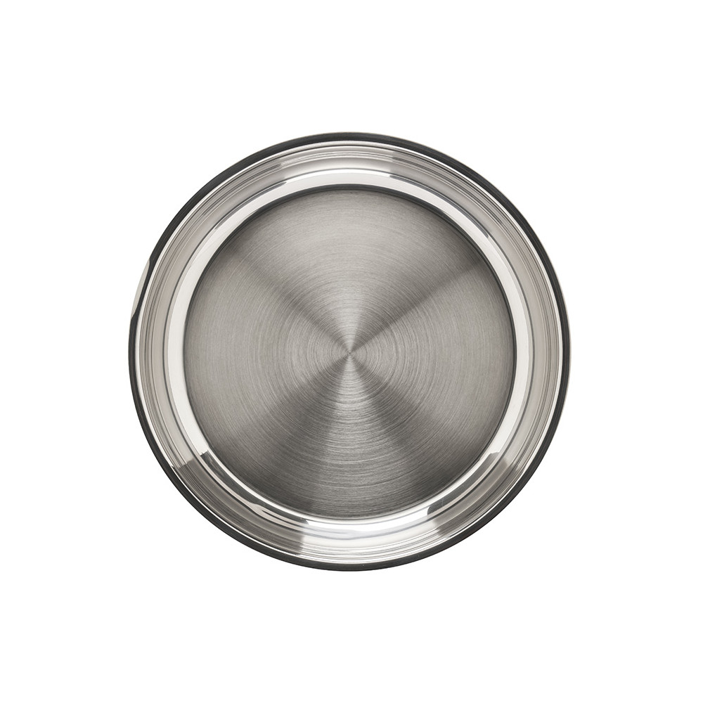 Lot de 3 poêles tout inox + 1 manche amovible