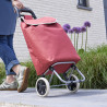 Chariot de courses avec 2 sacs interchangeables Chariot de courses avec 2 sacs interchangeables