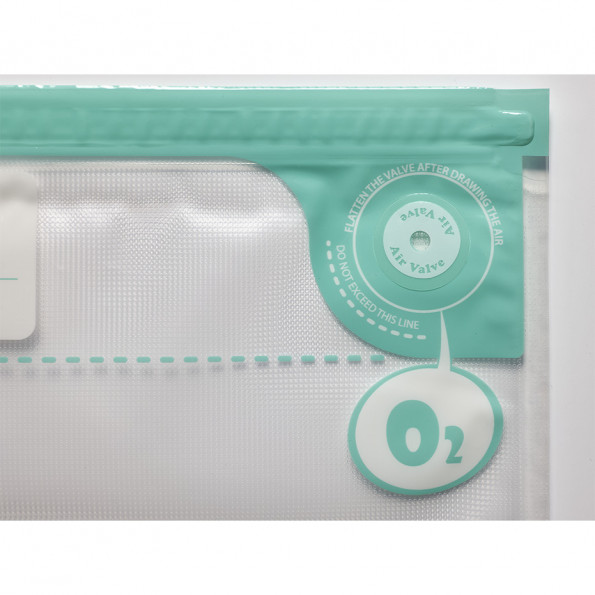 Lot de 10 sachets de conservation avec valve