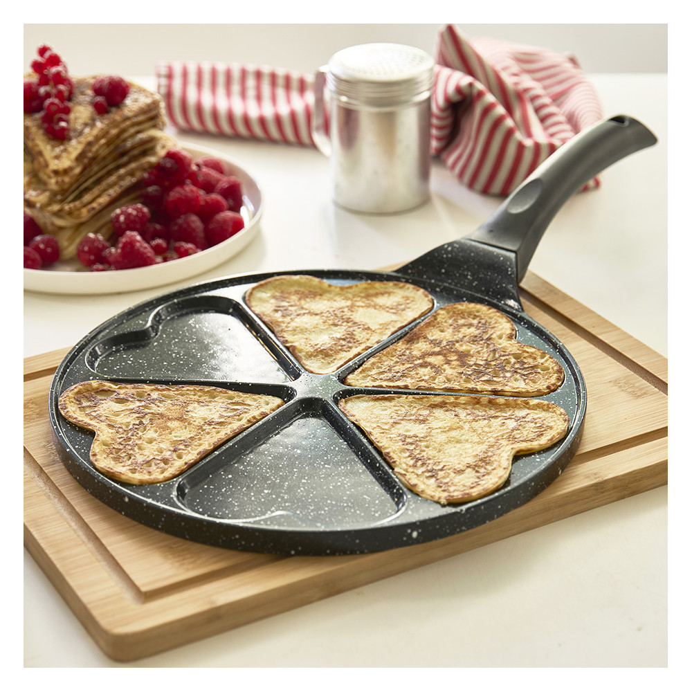 Crêpière cœurs